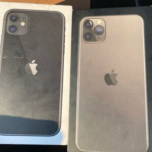 iPhone 11 Pro Max $350 and iPhone 11 $295